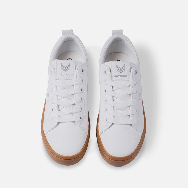 Sneakers Blanche Essence – Gomme