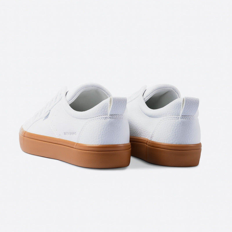 Sneakers Blanche Essence – Gomme