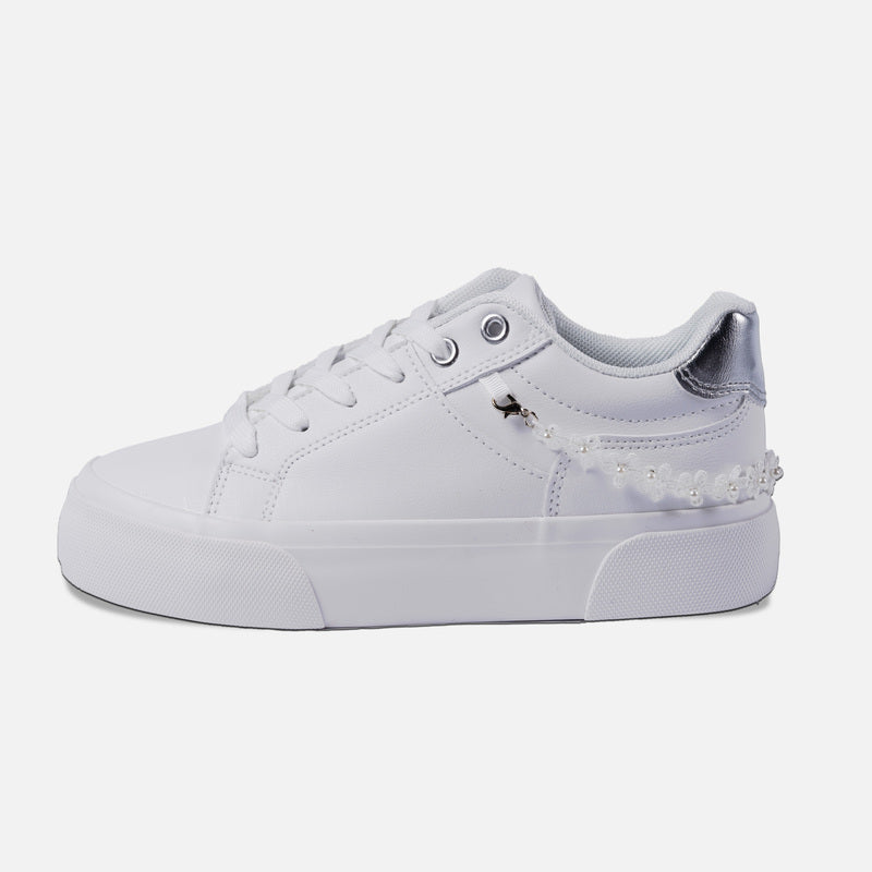 Sneakers Blanche Essence – Perle