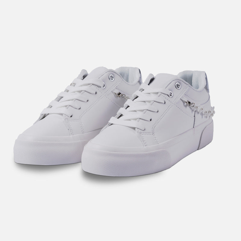 Sneakers Blanche Essence – Perle
