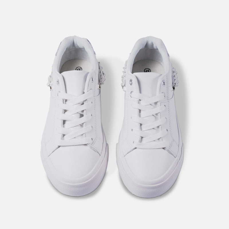 Sneakers Blanche Essence – Perle